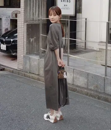 united arrows C 5SL 퍼프 원피스 유나이티드 애로우즈