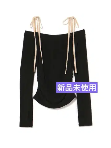 andmary Velour ribbon tops 앤드마리