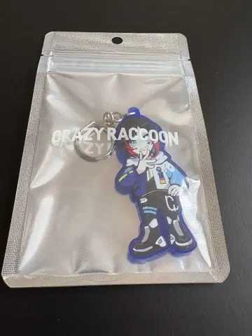 Crazy Raccoon 우루카 아크릴 키링 컬러 버전