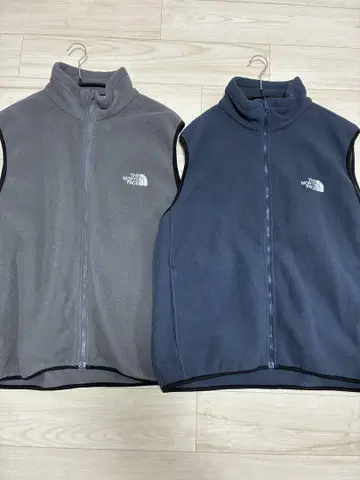 THE NORTH FACE 플리스 베스트 2색 세트