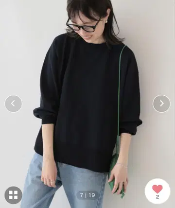 SLOBE IENA 아이스 코튼 크루넥 풀오버