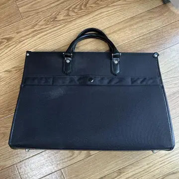 블랙 나일론 비즈니스 백