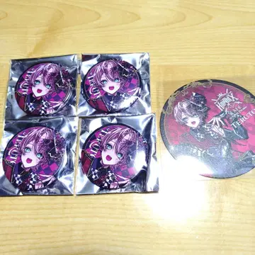 기사X 무도관 스이파라 원맨 캔뱃지 코스터 테루토