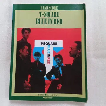 T-스퀘어 블루 인 레드