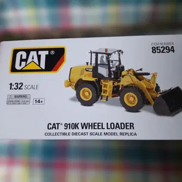 [ CAT ] 910K 휠 로더 1:32 스케일 캔