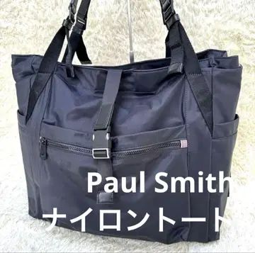 대용량 [ 새상품급 ] Paul Smith 나일론 토트 네이비
