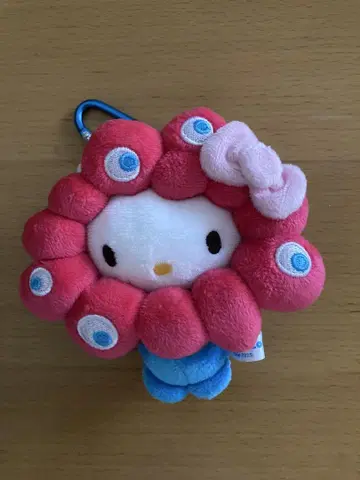만박 미야쿠미야쿠 헬로키티 봉제 인형 스트랩 카라비너 포함