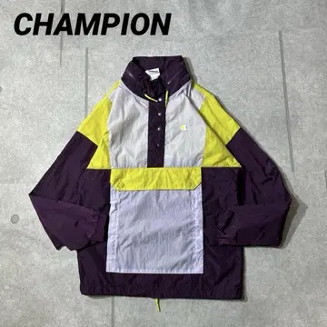CHAMPION 챔피온 나일론 아노락 풀오버 멀티 컬러