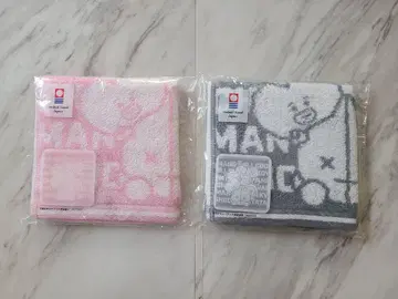 BT21 손수건 타월 핑크 & 그레이