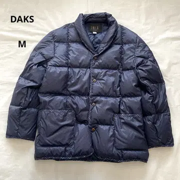 DAKS 다운 자켓 네이비 M 사이즈 일본제