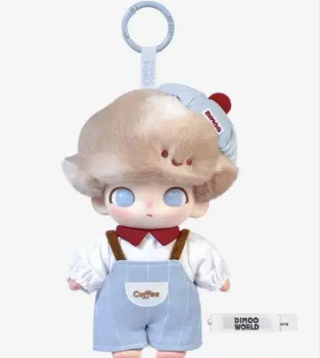 DIMOO CRUSH ON Coffee 키링 봉제 인형 펜던트