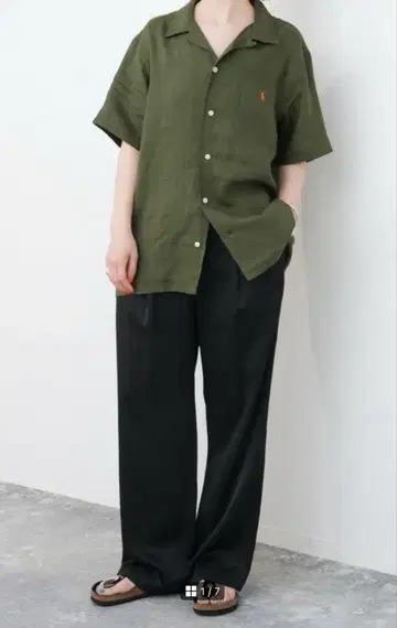 Spick & Span 새틴 이지 팬츠
