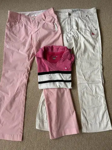 Le Coq Sportif 여성용 골프웨어 세트