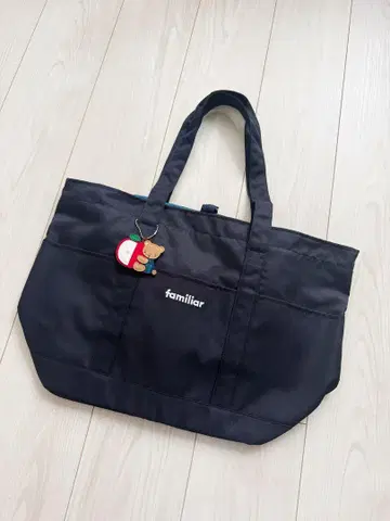 파밀리아 마더백 파랑 체크