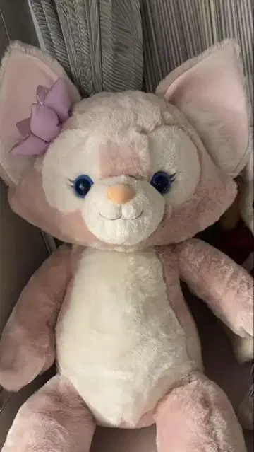 상하이 디즈니 한정판 리나 베일 봉제 인형 L 사이즈