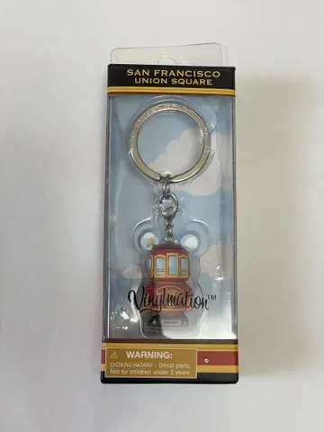 Disney Vinylmation 샌프란시스코 키링 미개봉 한정판
