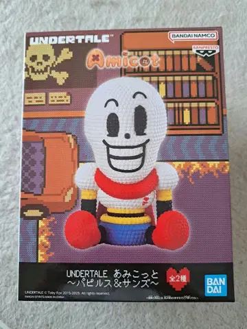 Undertale Amicot 파피루스 피규어 미개봉품 언더테일