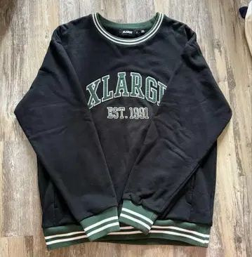 XLARGE 맨투맨 블랙