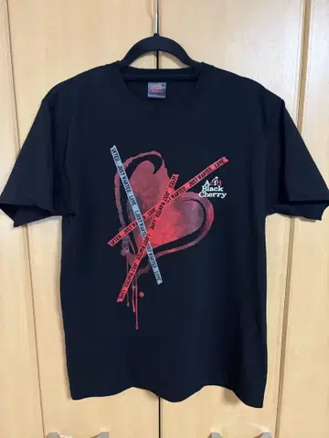 Acid Black Cherry 2015 아레나 투어 T셔츠 L 사이즈