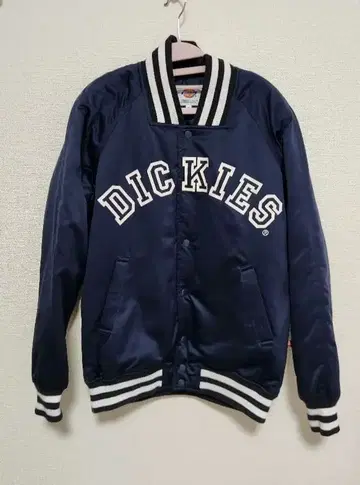 Dickies 네이비 바시티 자켓 S