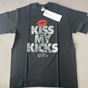 NITRAID KISS MY KICKS 티셔츠 L 블랙