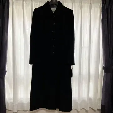 RECENT PIECE 롱 코트 블랙 캐시미어 100%