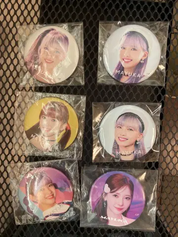 MAYUKA 캔뱃지 6개 세트