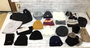 W417 일괄 22점 모자 이어커프 잡화 외 구제 의류