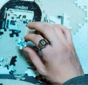 CASIO 반지 워치 CRW-001-1JR 50주년 기념 카시오