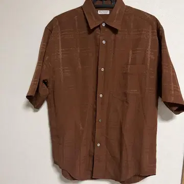 BEAUTY&YOUTH UNITED ARROWS 브라운 반팔 셔츠