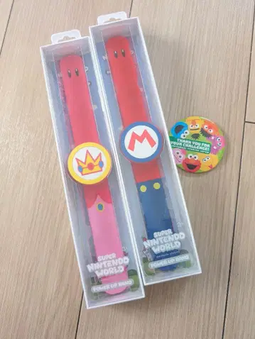 SUPER NINTENDO WORLD 파워업 밴드 2개 세트