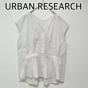 URBAN RESEARCH 어반 리서치 슬리브리스 블라우스