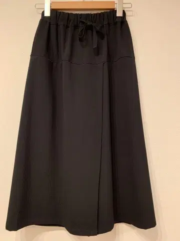 melange 메란주 랩 팬츠 블랙