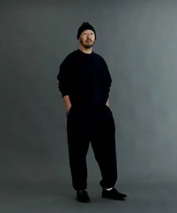 프룻 오브 더 룸 x 카네코 에이지 ATHLETIC SUIT 네이비 XL