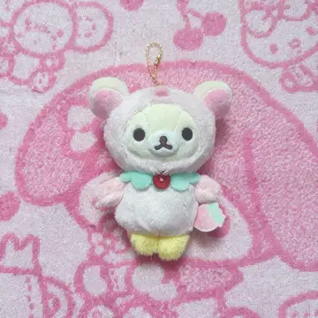 코리락쿠마 딸기 하루 봉제 인형