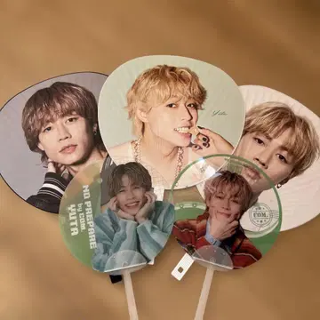 유타 부채 세트