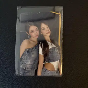 aespa LIVE@후쿠오카 CD 특전 A상 트레이딩 카드 지젤 닝닝