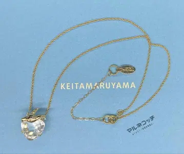 KEITAMARUYAMA 여우와 하트 크리스탈 목걸이 케이타 마루야마