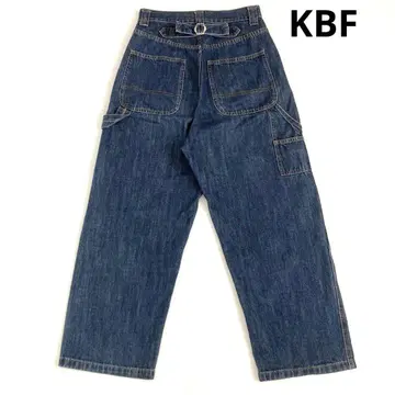 KBF 보이시 페인터 데님 팬츠