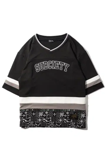 Subciety HOCKEY SHIRT BLACK