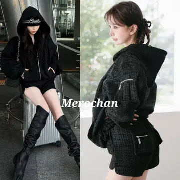 다리치 트위드 카고 셋업 F