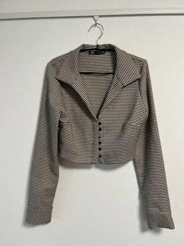 ZARA 하운드투스 자켓