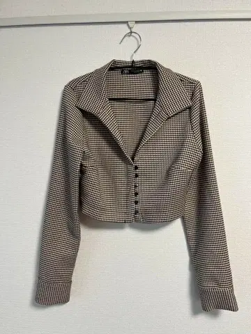 ZARA 하운드투스 자켓