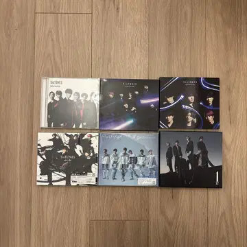 SixTONES CD 6장 세트