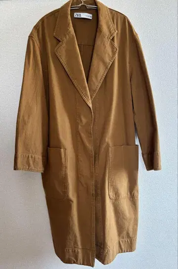 ZARA 오버 사이즈 롱 코트