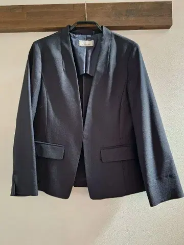 노카라 자켓 네이비