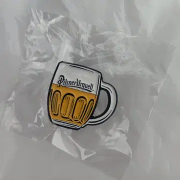 간사이 만박 체코관 Pilsner 맥주 머그잔 핀 배지