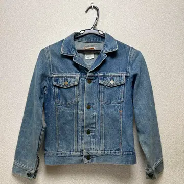 레어 70 sUSA 빈티지 Red Camel 데님 자켓 사이즈 14
