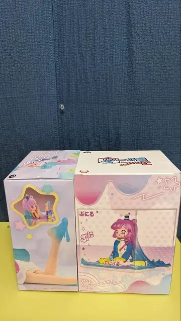 푸니루는 귀여운 슬라임 릴랙스 타임 & 피규어큐브 피규어 미개봉 새상품
