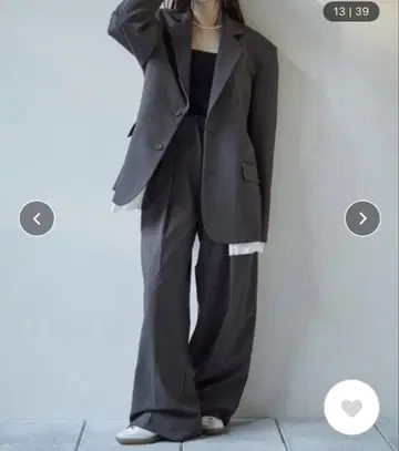 TODAYFUL 오버 숄더 재킷 셋업